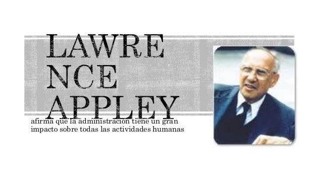 Lawrence appley
