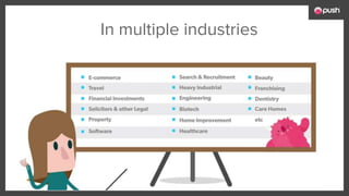 In multiple industries
 