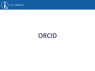 ORCID
 