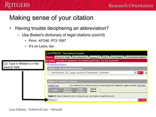 Law Review Cite Checking Guide