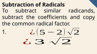 Laws-of-Radicals Examples and Activities | PPTX