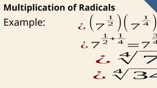 Laws-of-Radicals Examples and Activities | PPTX