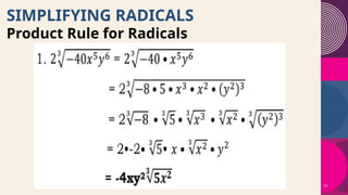 Laws-of-Radicals Examples and Activities | PPTX