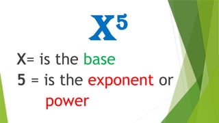 PPT-LAWS OF EXPONENTS-Topic in trigonometry.pptx