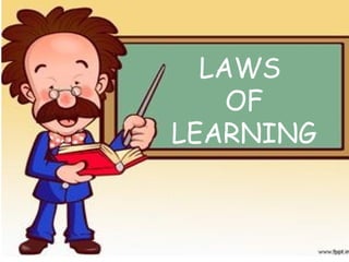 LAWS
OF
LEARNING
 