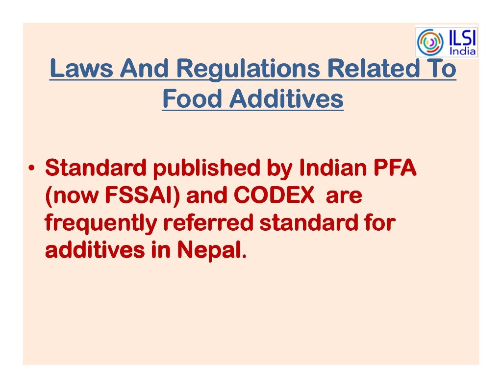 Laws & Regulations Relating to Foods in Sri Lanka, Bangladesh & Nepal