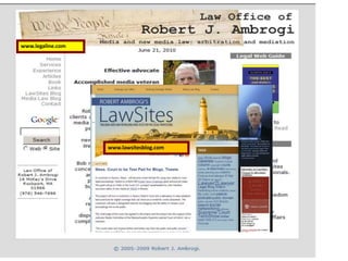 www.legaline.comwww.lawsitesblog.com