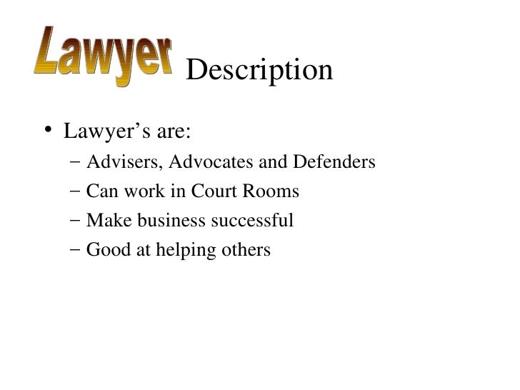 Lawyer Presentation