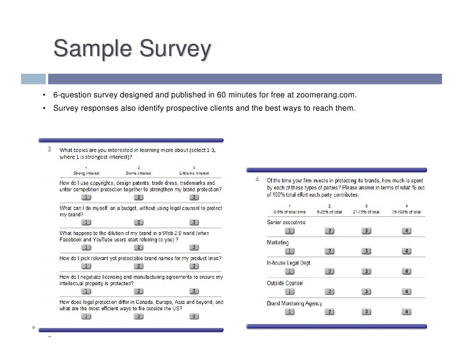 sample business survey questions