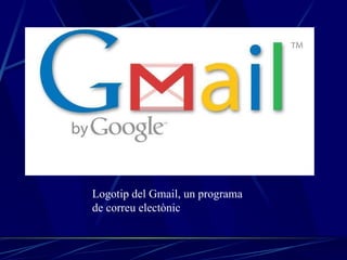 Logotip del Gmail, un programa de correu electònic 