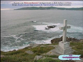 ... llegarás a la  "Furna da Espuma" , un lugar donde es fácil, incluso con buen tiempo  (basta con que haya un poco de "mar de fondo") , ver impresionantes olas ... 
