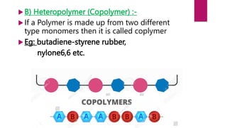 Polymer science / pharma | PPTX