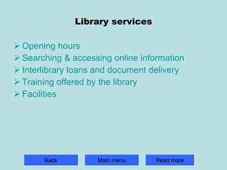Laxton library induction | PPT