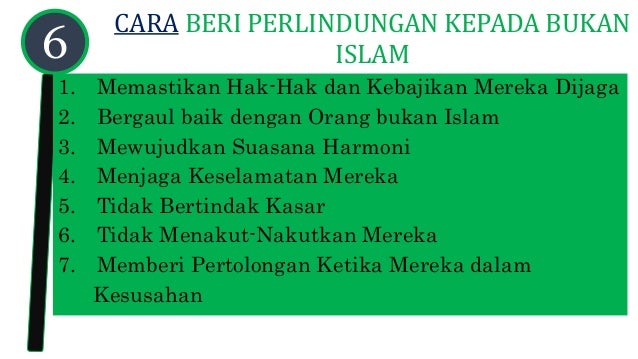 Layanan baik terhadap orang bukan islam