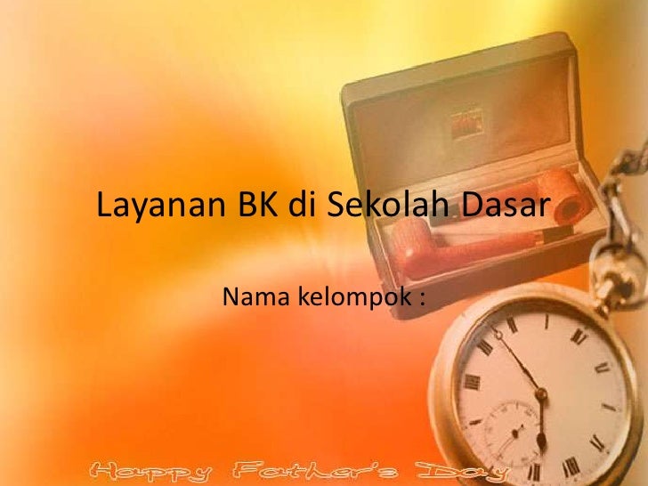 Layanan Bk Di Sekolah Dasar