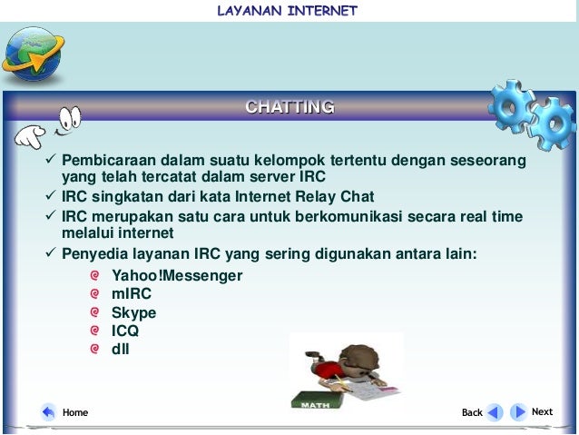 Layanan Di Internet Layanan Di Internet