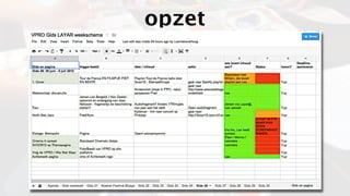 opzet
 