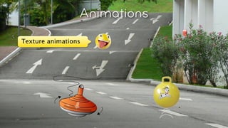 Animations
    Texture animations




© Layar 2011
 