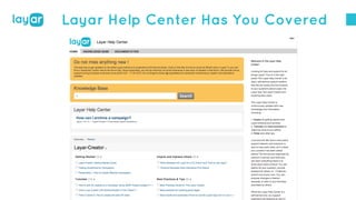 Layar Help Center Has You Covered 
 