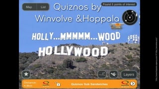 Quiznos by
                                                       Winvolve &Hoppala




http://www.hoppala-agency.com/& http://winvolve.com/
 