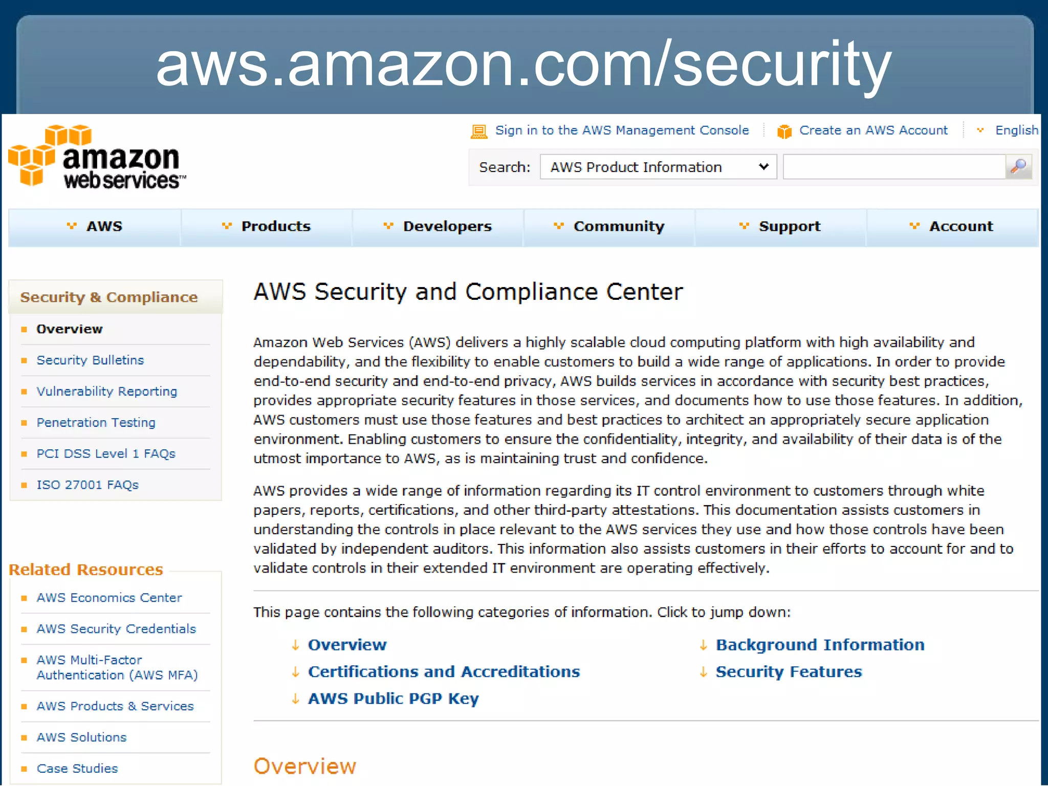 aws.amazon.com/security
 