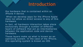 Comprehensive Overview of iOS Layered Architecture and Frameworks for ...