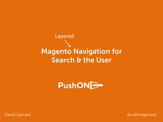 Layered Navigation - PushON