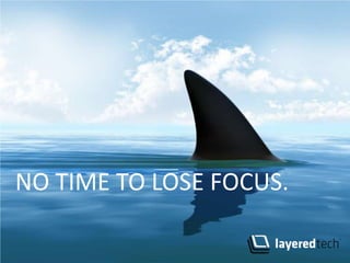 NO TIME TO LOSE FOCUS. 