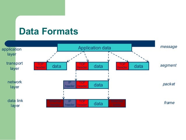 Link layer in data format