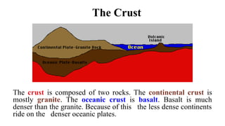 Layers of the Earth Slide Presentation Earth Science | PPT