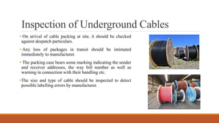 Laying of Underground Cables.pptx
