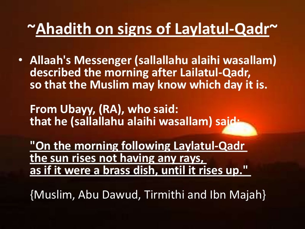 Laylatul Qadr
