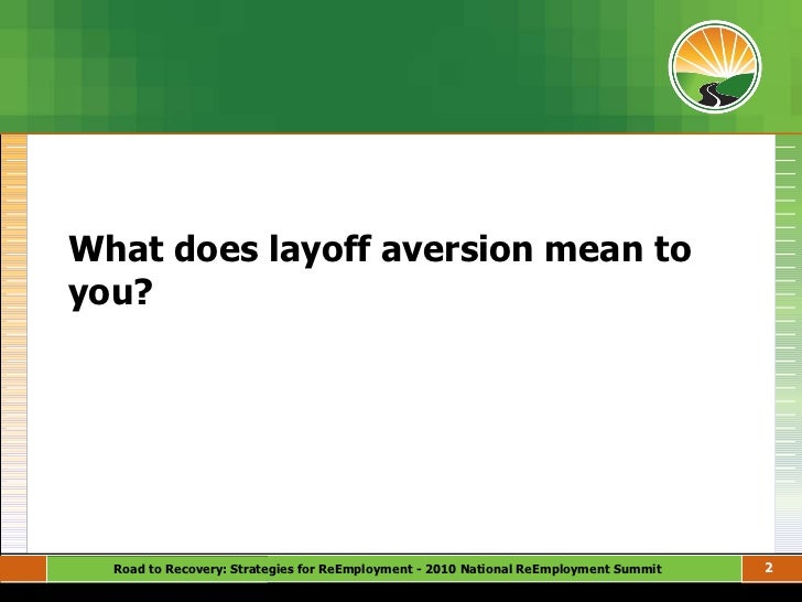 another word for layoff