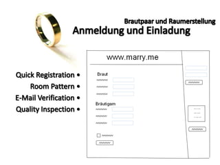 Hochzeitsplanung