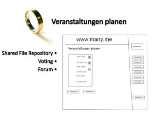 Hochzeitsplanung