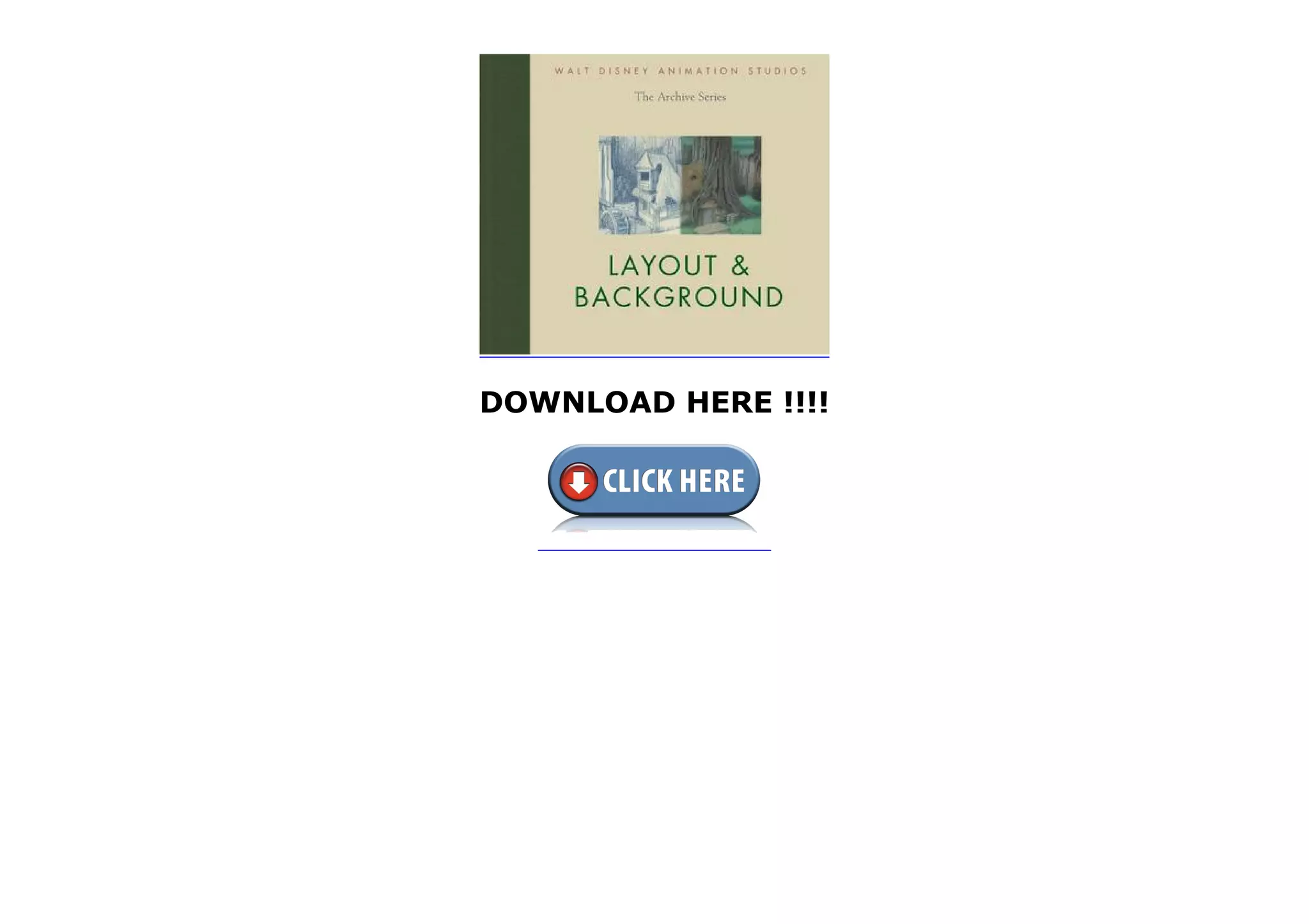 Full version Layout & Background (Walt Disney Animation Studios