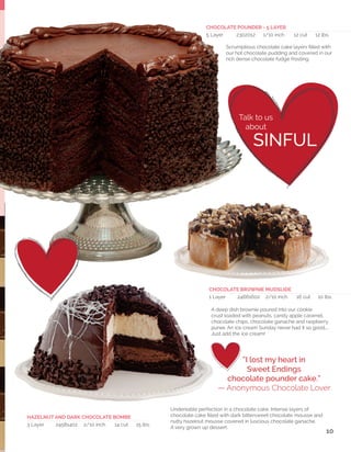 Sweet Endings Desserts 2014 Catalog