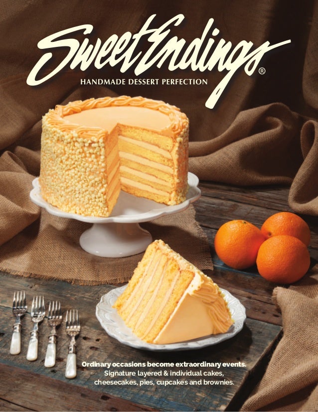 Sweet Endings Desserts 2014 Catalog