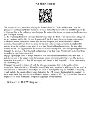 Confusing Paragraph Layout And Examples Of CompareContrast. Informat | PDF
