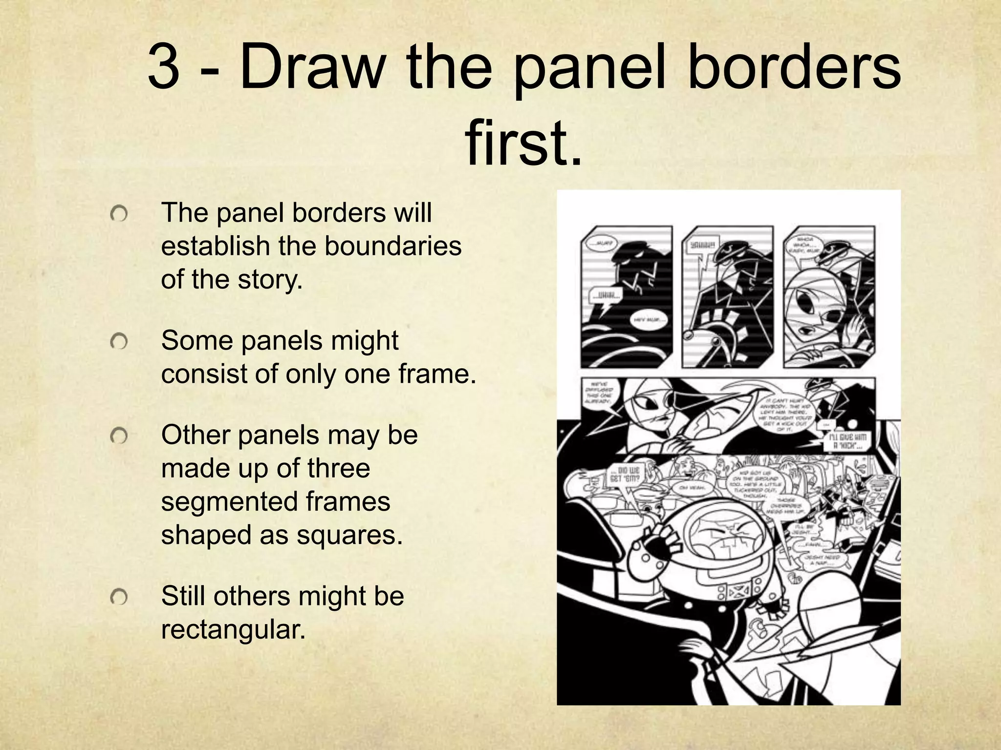 Layout and paneling comics | PPTX