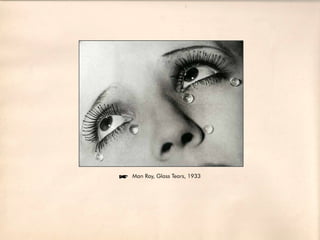 íMan Ray, Glass Tears, 1933
 