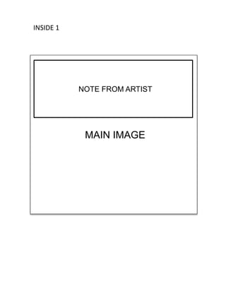 MAIN IMAGE
INSIDE 1
NOTE FROM ARTIST
 