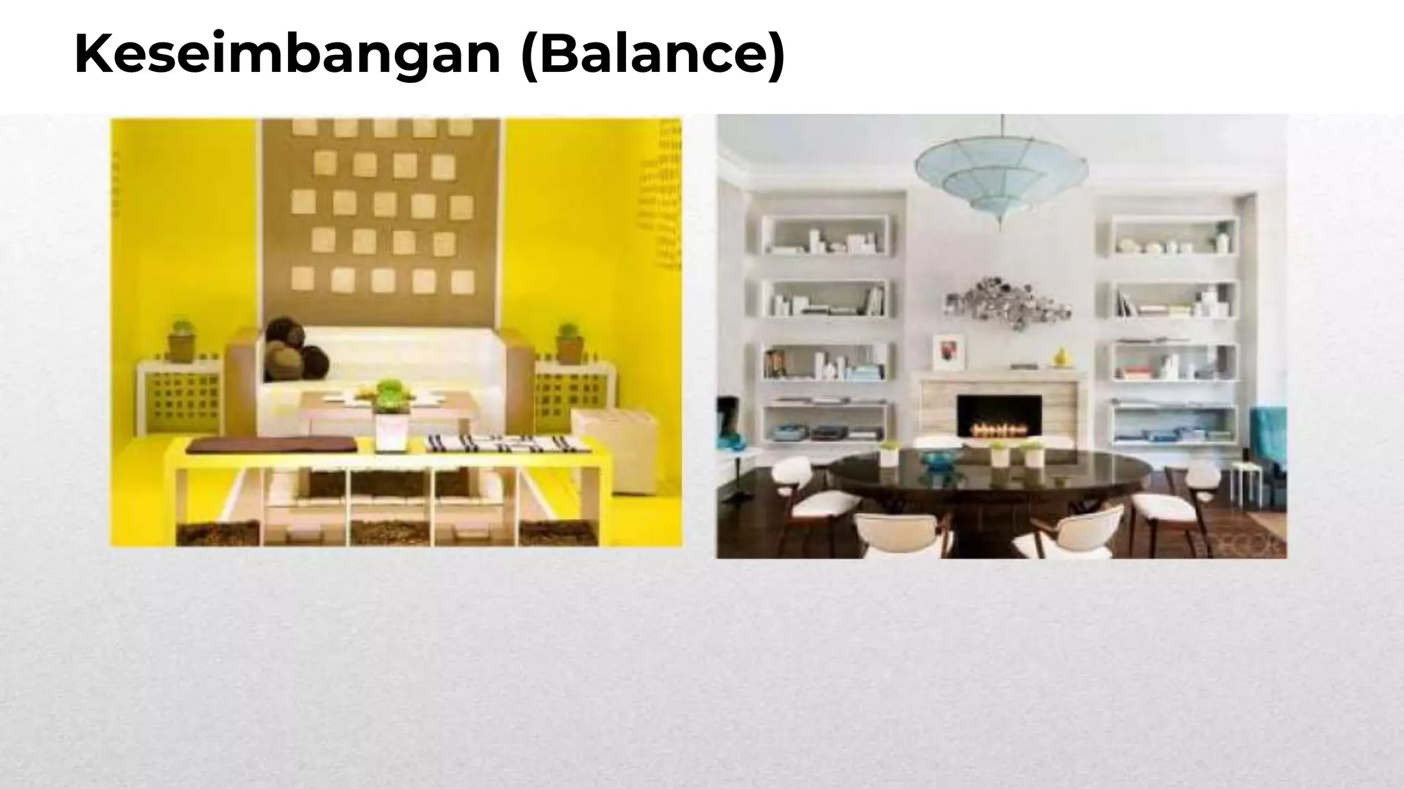 Keseimbangan (Balance)
 