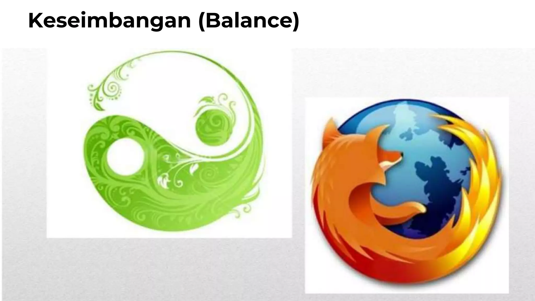 Keseimbangan (Balance)
 