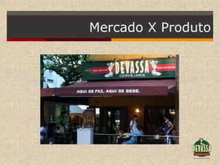 Mercado X Produto
 