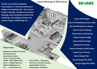 layout drawing of 3bhk house Home Layout Engineer.pdf