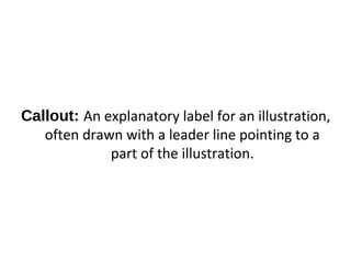 Layout glossary | PPT