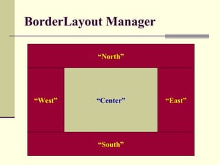 Layout managementand event handling | PPT