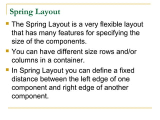 Layout manager | PPT