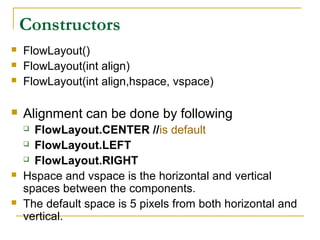 Layout manager | PPT